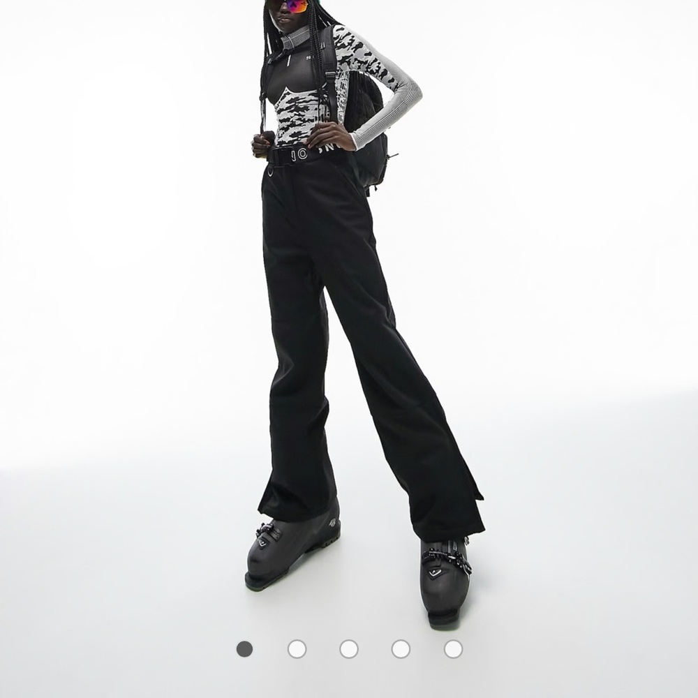Topshop Black Winter Snow Pants